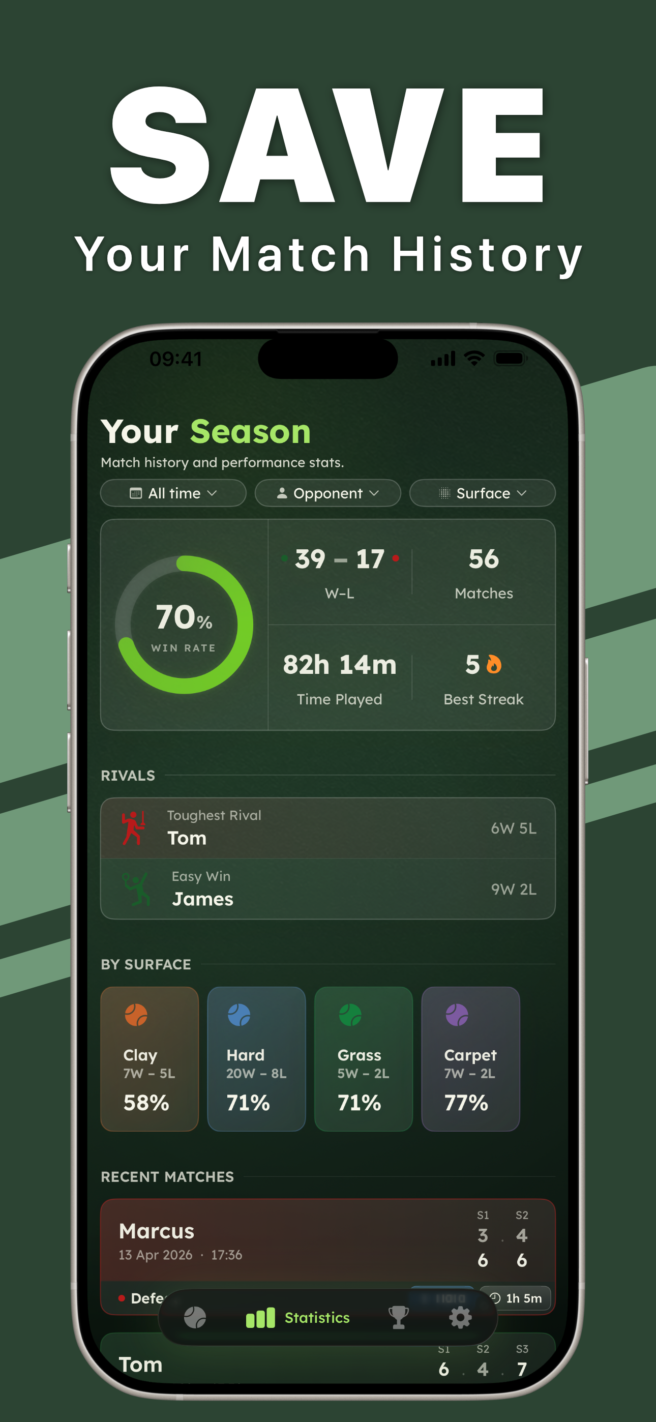 Deuce Scorecard screenshot 5